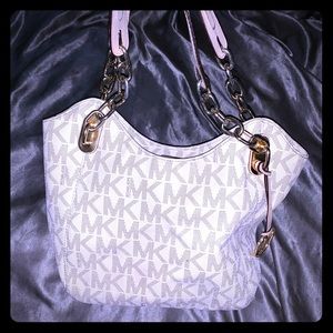 Michael Kors signature logo handbag purse